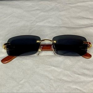Vintage Cartier buffalo horn glasses